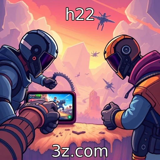 Crescimento da indústria de jogos móveis em destaque - h22